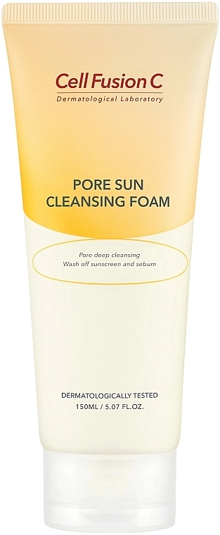 Cell Fusion C Очищувальна пінка Pore Sun Cleansing Foam - фото N1