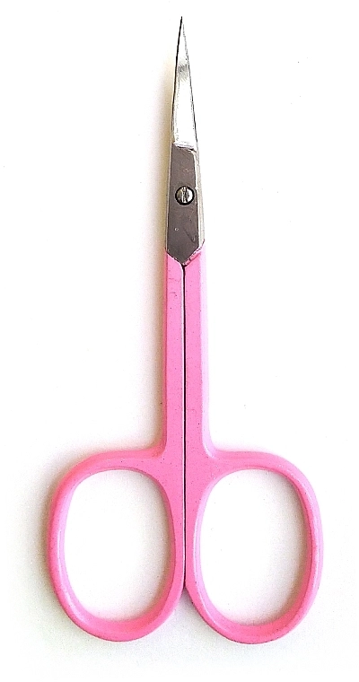 Merci Ножиці для кутикули, кольорова ручка, рожева - фото N1