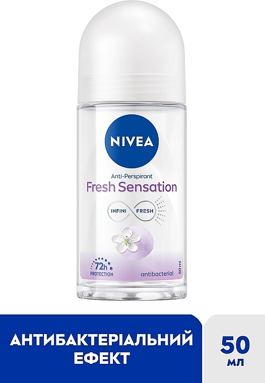 Nivea Антиперспирант "Ощущение свежести" Fresh Sensation Antiperspirant Antibacterial - фото N2