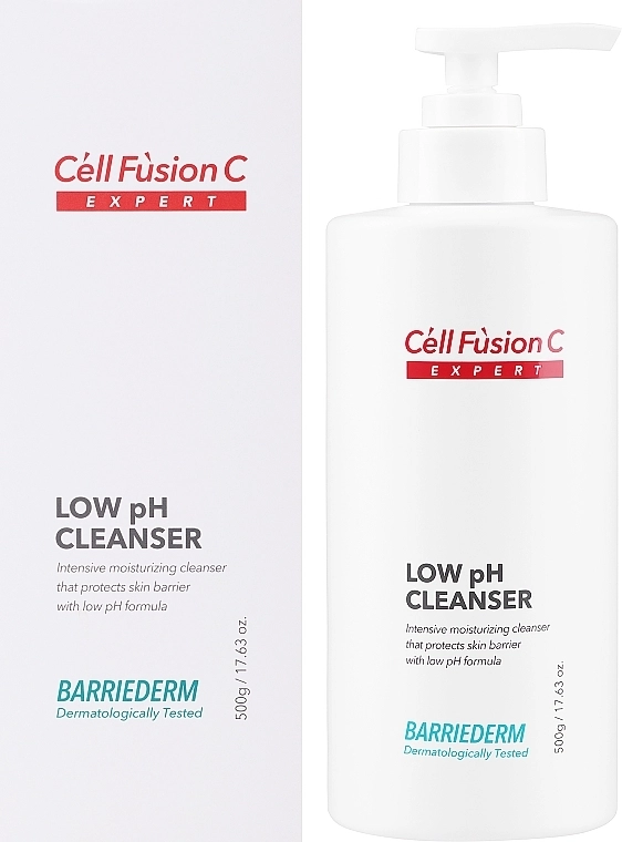 Cell Fusion C Ніжний гель для очищення сухої шкіри обличчя й тіла Expert Low pH Cleanser - фото N2