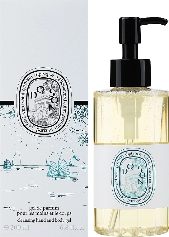 Diptyque Do Son Limited Edition Парфюмированный очищающий гель для рук и тела - фото N2