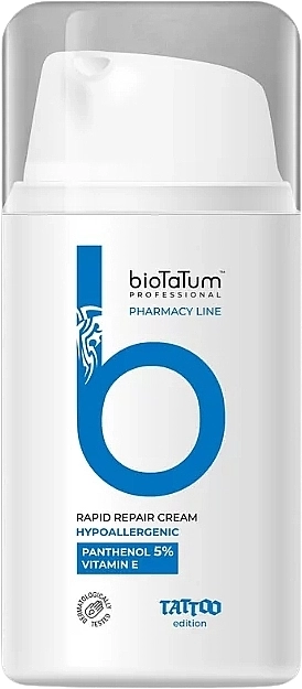 BioTaTum Professional Быстродействующий восстанавливающий крем Rapid Repair Cream - фото N1