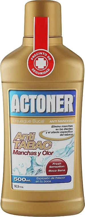 Tulipan Negro Ополаскиватель для полости рта "Антитабак" Actoner Anti Tobacco Mouthwash - фото N1