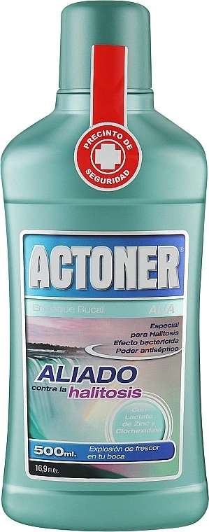 Tulipan Negro Ополіскувач для ротової порожнини з лактатом цинку Actoner Alia Mouthwash - фото N1