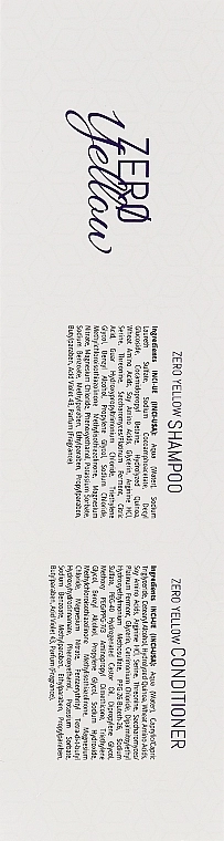Sensus Набір Kit Zero Yellow Retail (shm/250ml + cond/250ml) * - фото N4