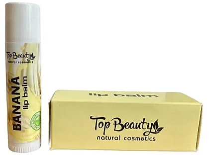 Top Beauty Бальзам для губ с ароматом банана Lip Balm - фото N1