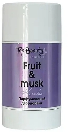 Top Beauty Парфюмированный дезодорант "Fruit and Musk" Perfumed Deodorant - фото N1