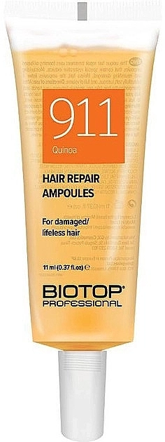 Biotop Олія для волосся з протеїнами кіноа 911 Hair Repair Ampoules - фото N1