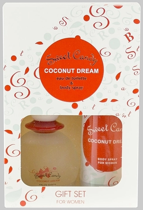 Jean Marc Набор Jean Mark Sweet Candy Coconut Dream (edt/100ml + deod/150ml) - фото N1