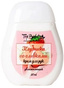 Top Beauty Крем для рук "Полуниця з вершками" Hand Cream - фото N1