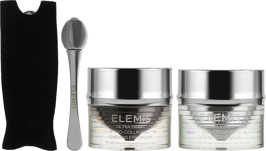 Elemis УЦІНКА Набір для шкіри навколо очей Ultra Smart Pro-Collagen Eye Duo (eye/balm/10ml + eye/cr/10ml)* - фото N2