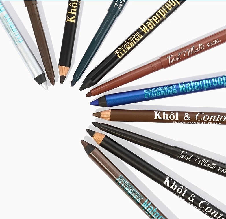 Bourjois Contour Clubbing Waterproof Eye Pencil Карандаш для век водостойкий - фото N7