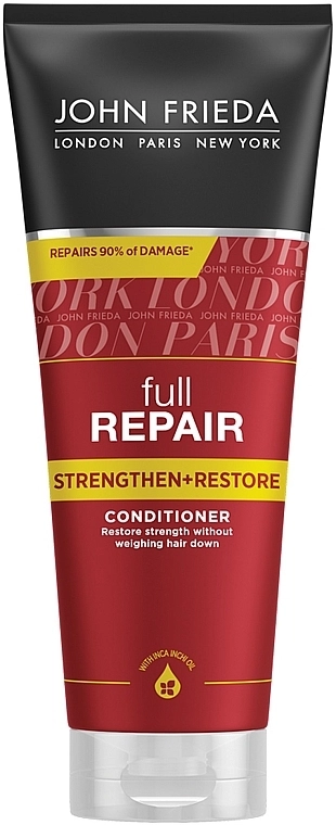 John Frieda Зміцнюючий відновлюючий кондиціонер для волосся Full Repair Strengthen & Restore Conditioner - фото N1