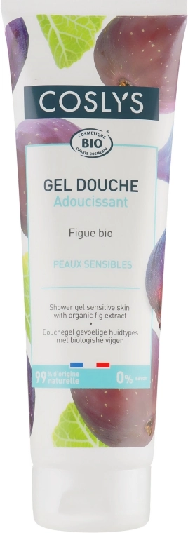 Coslys Гель для душу для чутливої шкіри з органічним екстрактом інжиру Body Care Shower Gel Sensitive Skin with Organic Fig - фото N1