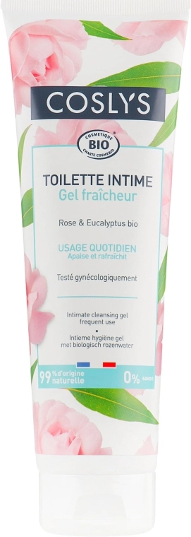Coslys Очищаючий гель для інтимної гігієни з органічної водою троянди Body Care Intimate Cleansing Gel - фото N1