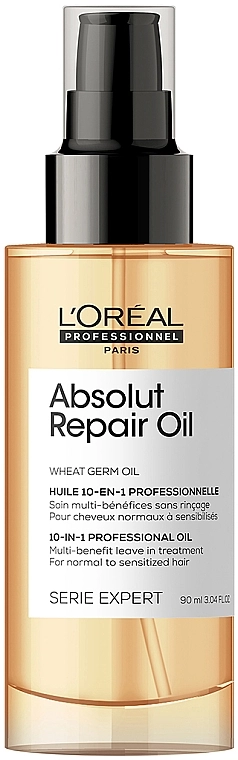 L'Oreal Professionnel Відновлювальна олія для пошкодженого волосся Absolut Repair Oil - фото N1