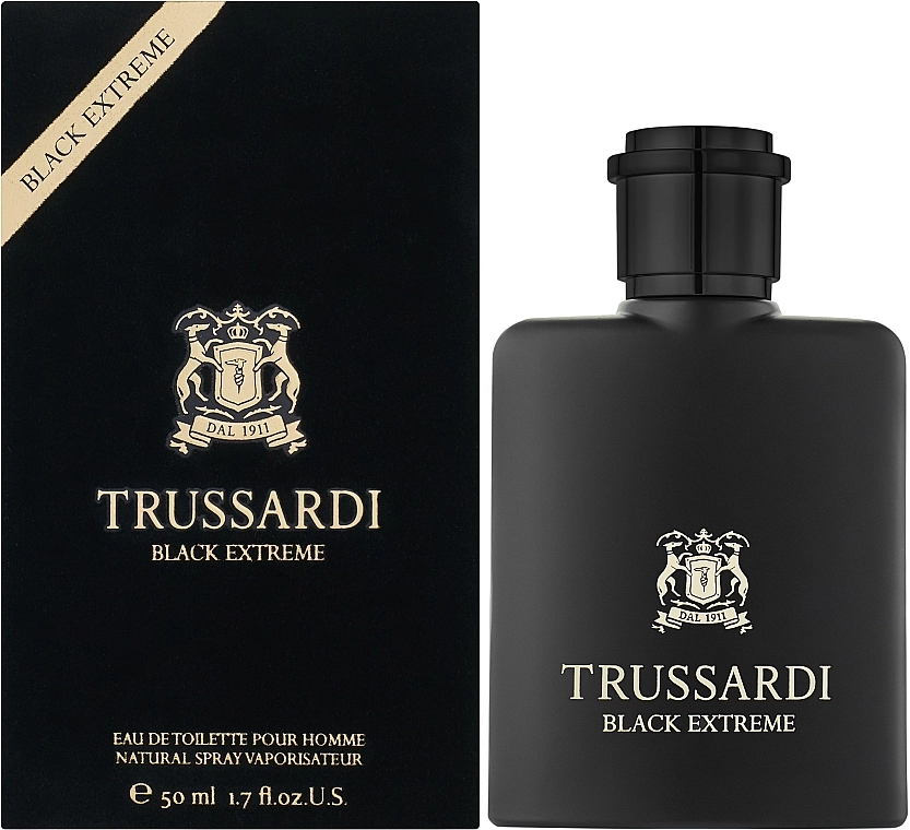 Trussardi Black Extreme Туалетная вода - фото N2