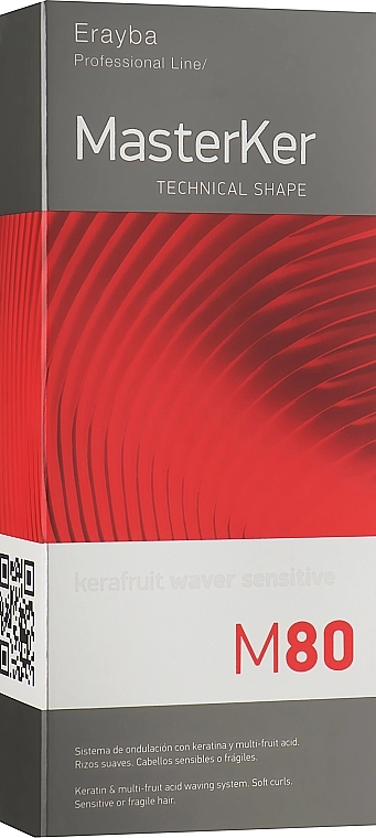 Erayba Набор для создания мягких локонов M80 Masterker M80 Kerafruit Waver Sensitive (lot/150ml + lot/150ml) - фото N1
