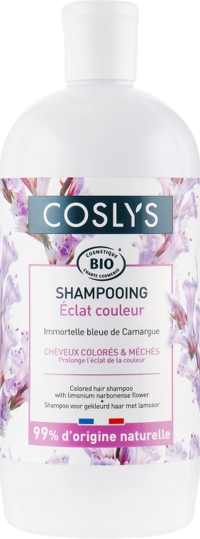 Coslys Шампунь для окрашенных волос с морской лавандой Shampoo for Colored Hair with Sea Lavender - фото N3