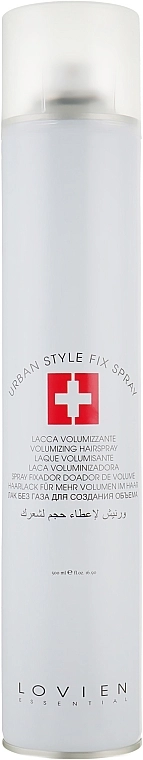 Lovien Essential Лак сильної фіксації Styling Urban Style Fix Finish Spray - фото N1