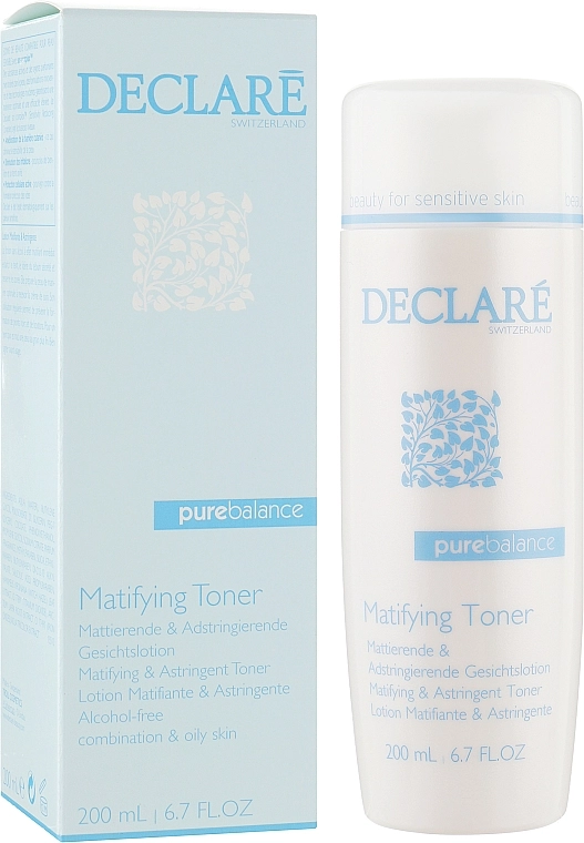 Declare Матуючий антисептичний лосьйон Pure Balance Matifying & Astringent Toner - фото N2