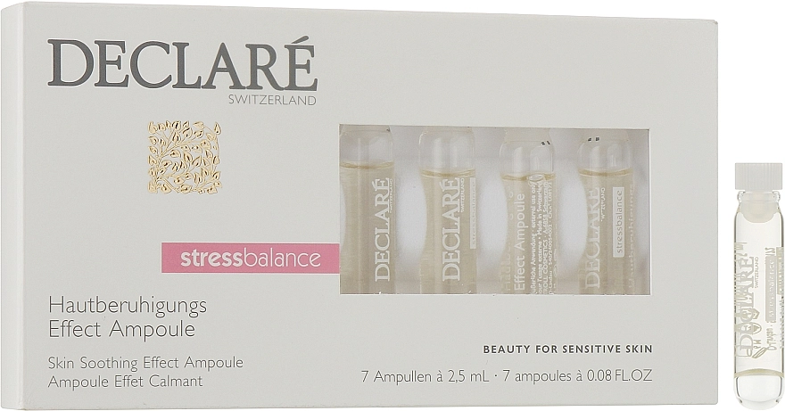 Declare Заспокійливий засіб Stress Balance Skin Soothing Effect Ampoule - фото N3