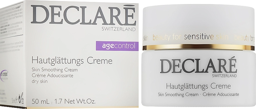 Declare Успокаивающий крем для чувствительной и сухой кожи Skin Smoothing Cream - фото N2