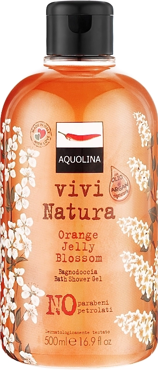 Aquolina Гель для душу Orange Jelly Blossom Bath & Shower Gel - фото N1