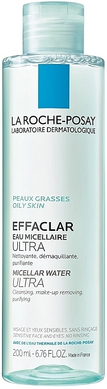 La Roche-Posay Очищуюча рідина для зняття макіяжу Effaclar Micellar Water Ultra - фото N1