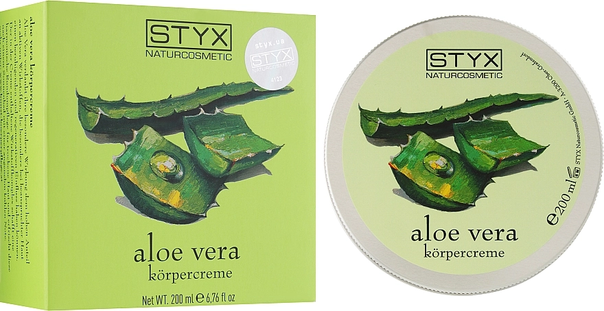 Styx Naturcosmetic Крем для тела "Алоэ Вера" Aloe Vera Body Cream - фото N3