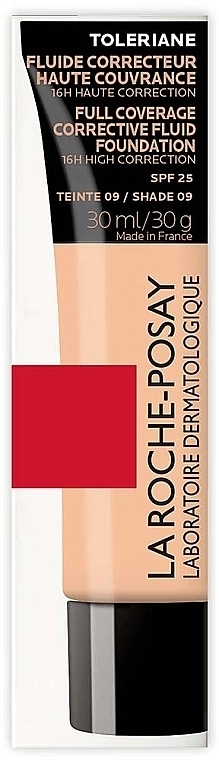 La Roche-Posay Toleriane Make up Fluid Корегувальний тональний флюїд високої покривної здатності для чутливої шкіри, SPF25 - фото N3