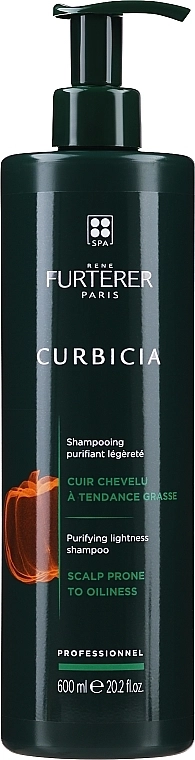 Rene Furterer Регулирующий и нормализующий шампунь Curbicia Lightness Regulating Shampoo - фото N3