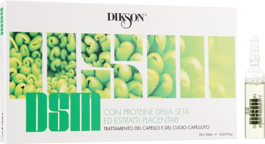 Dikson Ампульное средство с протеинами для волос DSM - фото N1