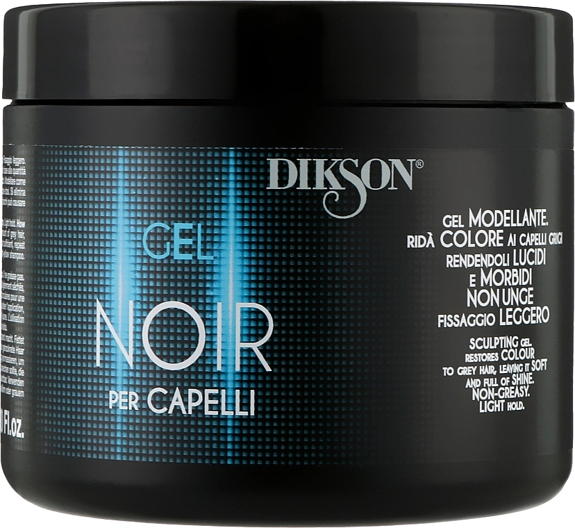 Dikson Тонирующий гель для седых волос Gel Noir Per Capelli - фото N3