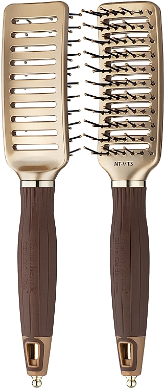 Olivia Garden Щітка Nano Thermic Ceramic + ion VTS Brush - фото N1
