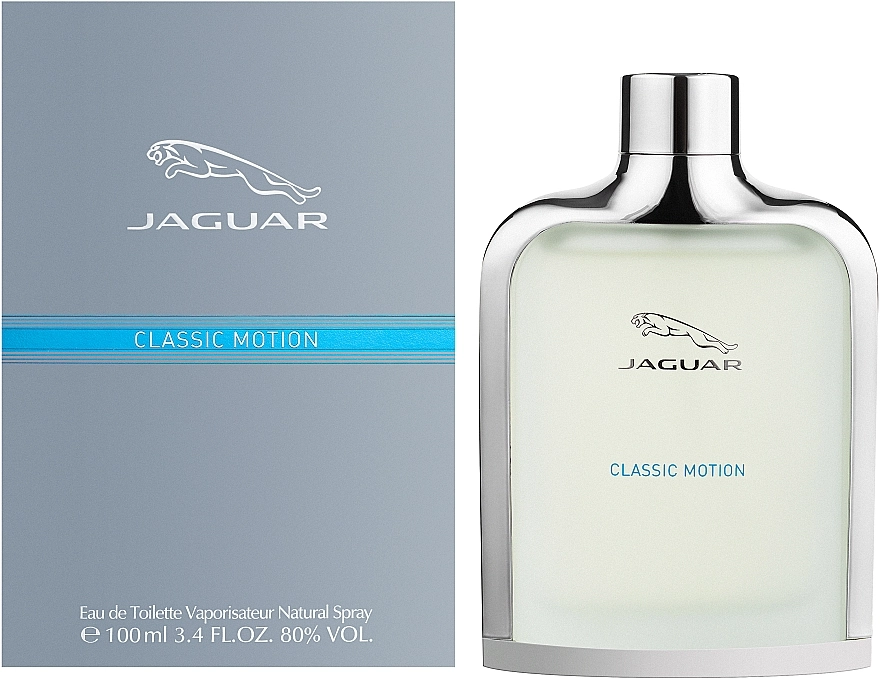 Туалетная вода мужская - Jaguar Classic Motion, 100 мл - фото N2