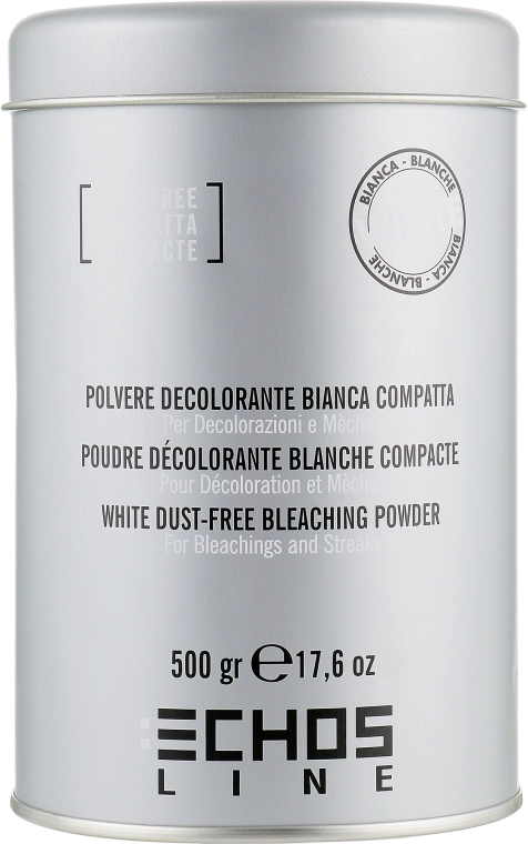 Echosline Беспильовий блонд-білий порошок Bleaching Polver Decolorante Bianca Compatta - фото N1