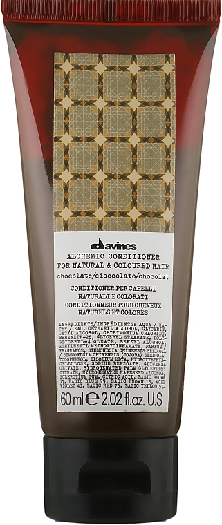 Davines Кондиціонер для натурального і фарбованого волосся (шоколад) Alchemic Conditioner - фото N2