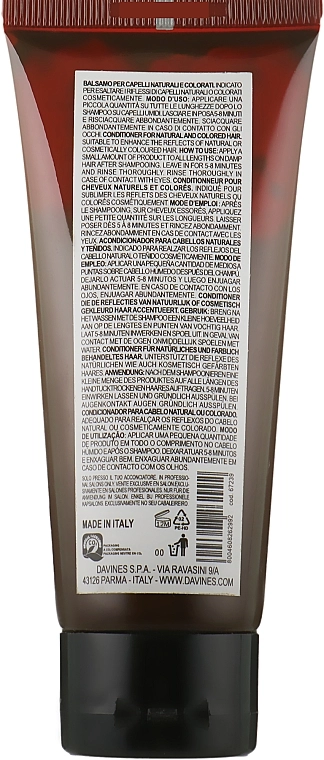 Davines Кондиціонер для натурального і фарбованого волосся (шоколад) Alchemic Conditioner - фото N3