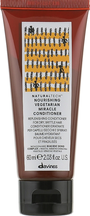 Davines Кондиционер Вегетарианское чудо NT Nourishing Vegetarian Miracle Conditioner - фото N1
