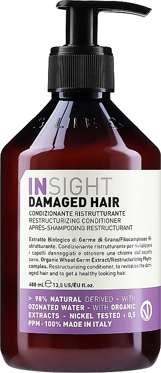 Insight Кондиціонер для відновлення пошкодженого волосся Restructurizing Conditioner - фото N2
