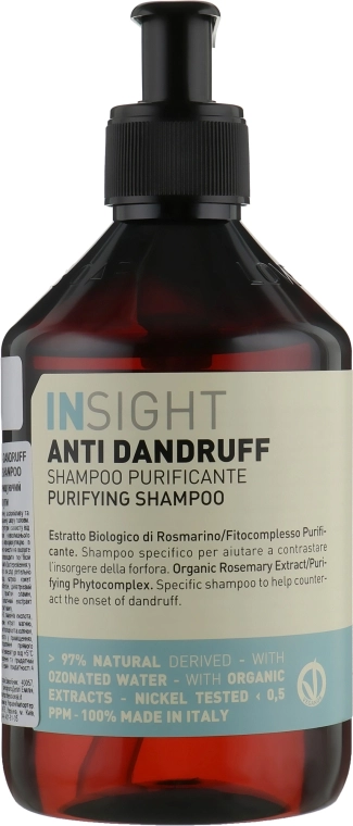 Insight Очищающий шампунь от перхоти Anti Dandruff Purifying Shampoo - фото N1