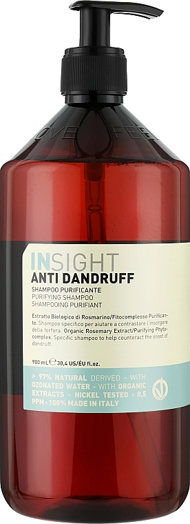 Insight Очищающий шампунь от перхоти Anti Dandruff Purifying Shampoo - фото N3