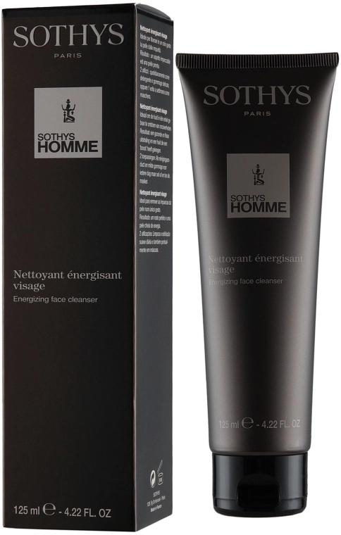 Sothys Тонизирующий очищающий уход 3 в 1 Sothys Homme Energizing Face Cleanser - фото N1