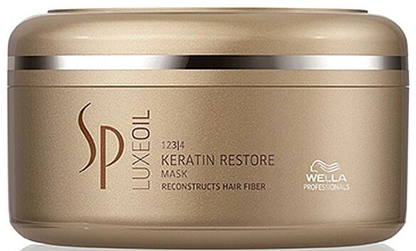 Wella SP Маска для восстановления кератина волоса Luxe Oil Keratin Restore Mask - фото N1