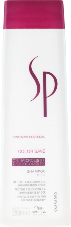 Шампунь для окрашенных волос - WELLA Color Save Shampoo, 250 мл - фото N1