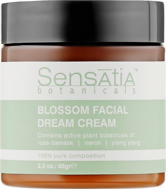 Sensatia Botanicals Питательный крем для лица «Цветение» Blossom Facial Dream Cream - фото N1