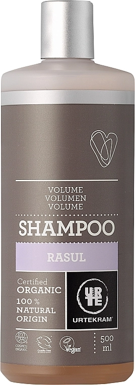 Urtekram Шампунь "Марокканська глина" для об'єму волосся Rasul Volume Shampoo - фото N2