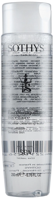 Sothys Мицеллярная вода для снятия макияжа для чувствительной кожи 2 в 1 Micellar Cleansing Water Sensitive Skin - фото N1