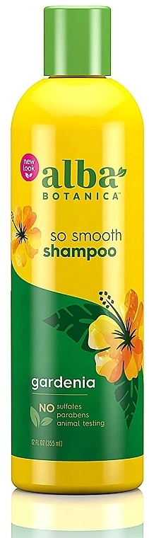Alba Botanica Шампунь для волосся Natural Hawaiian Shampoo So Smooth Gardenia - фото N1